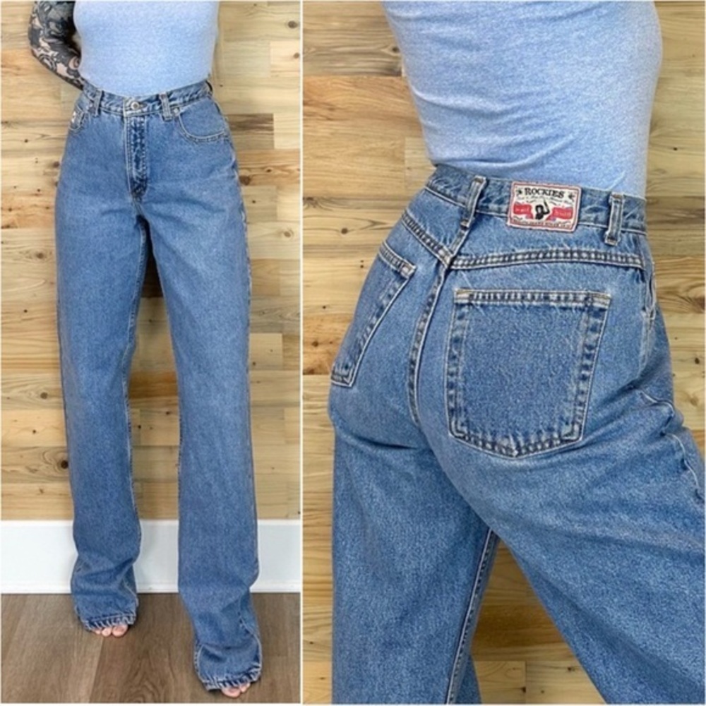 NWT Vintage Rockies Denim Jeans Relaxed 80s 90s Size 32